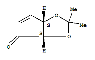 (+)-(3As,6as)-3a,6a-二氢-2,2-二甲基-4H-环戊并-1,3-二氧代-4-酮