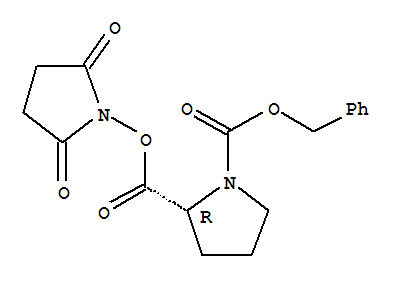 2,5-二氧代-1-吡咯烷基1-[(苄氧基)羰基]脯氨酸酯