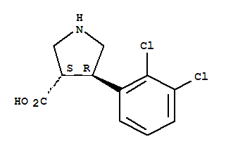 (3S,4R)-4-(2,3-二氯苯基)吡咯烷-3-羧酸