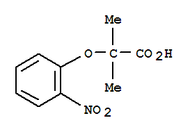 2-甲基-2-(2-硝基苯氧基)丙酸