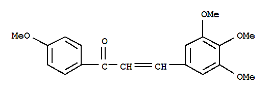 (2E)-1-(4-甲氧基苯基)-3-(3,4,5-三甲氧基苯基)-2-丙烯-1-酮