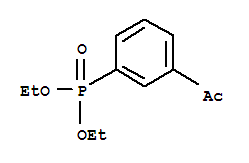 (3-乙酰基苯基)-磷酸二乙酯