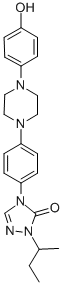 2,4-二氢-4-[[4-(4-羟基苯基)-1-哌嗪基]苯基]-2-(1-甲基丙基)-3H-1,2,4-三氮唑-3-酮