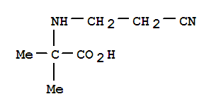 2-(2-氰基乙氨基)-2-甲基丙酸