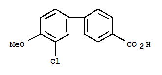 4-(3-氯-4-甲氧基-苯基)苯甲酸