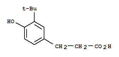 3-叔丁基-4-羟基苯丙酸