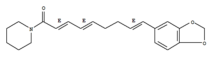 (2E,4E,8E)-9-(1,3-苯并二氧戊环-5-基)-1-哌啶-1-基壬-2,4,8-三烯-1-酮