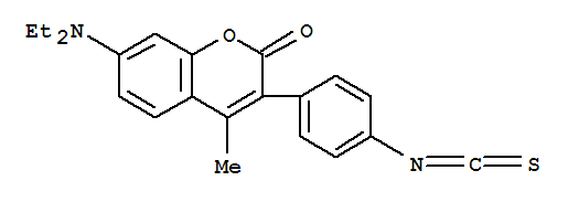 7-二乙胺基-3-(4'-异硫氰基苯基)-4-甲基香豆素
