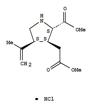 (2S,3S,4S)-2-(甲氧羰基)-4-(1-甲基乙烯基)-3-吡咯烷乙酸甲酯盐酸盐