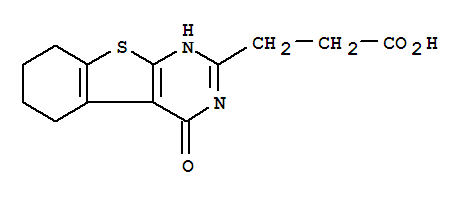 3-(4-氧代-3,4,5,6,7,8-六氢苯并[4,5]噻吩并[2,3-d]2-嘧啶)-丙酸