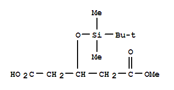 3-(叔丁基二甲基硅氧基)戊二酸单甲酯