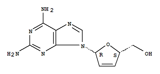 [(2S,5R)-5-(2,6-二氨基嘌呤-9-基)-2,5-二氢呋喃-2-基]甲醇