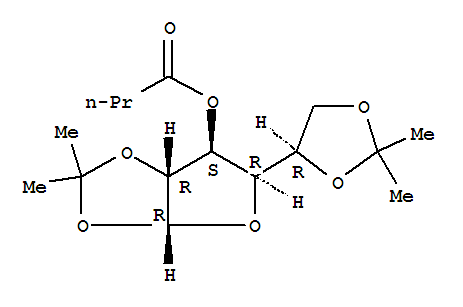 [(5R,6S)-5-[(4R)-2,2-二甲基-1,3-二氧戊环-4-基]-2,2-二甲基-3a,5,6,6a-四氢呋喃并[4,5-d][1,3]二氧杂环戊烯-6-基]丁酸酯