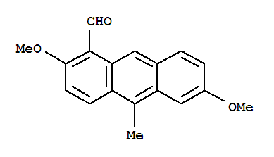 2,6-二甲氧基-10-甲基-1-蒽甲醛