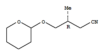 (3R)-3-甲基-4-[(四氢-2H-吡喃-2-基)氧基]-丁腈