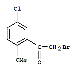 2-BROMO-1-(5-CHLORO-2-METHOXY-PHENYL)-ETHANONE