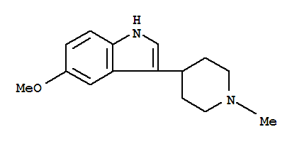 5-甲氧基-3-(1-甲基-4-哌啶基)吲哚