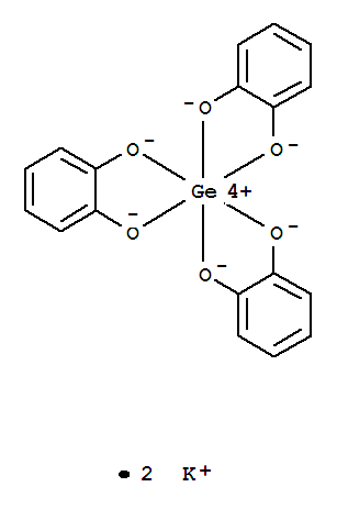 三(1,2-苯二醇酸根-O,O')锗酸二钾