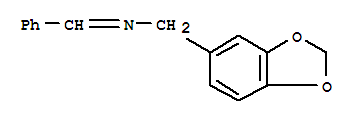 N-亚苄基-3,4-(亚甲基二氧基)苯甲胺