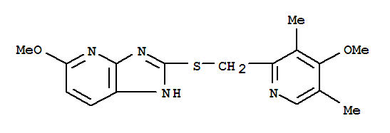 5-甲氧基-2-(4-甲氧基-3,5-二甲基吡啶-2-基)甲硫基)-3H-咪唑并[4,5-b]吡啶