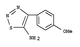 5-氨基-4-(4-甲氧基苯基)-1,2,3-噻二唑 174632