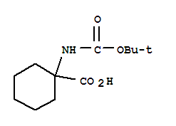 1-(N-叔丁氧羰基氨基)环己烷甲酸