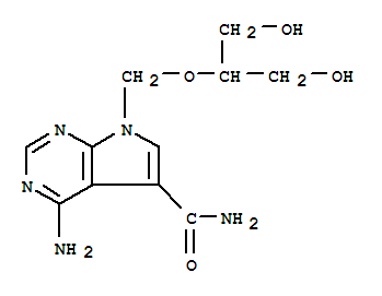 4-氨基-7-{[(1,3-二羟基丙烷-2-基)氧代]甲基}-7H-吡咯并[2,3-d]嘧啶-5-甲酰胺