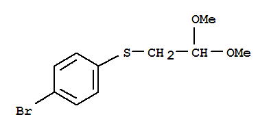 (4-溴苯)(2,2-二甲氧基乙基)硫