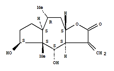 (3aS,4S,4aS,5S,7aS,8R,9aS)-十氢-4,5-二羟基-4a,8-二甲基-3-亚甲基甘菊环并[6,5-b]呋喃-2(3H)-酮