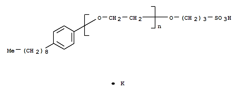 聚(乙烯二醇) 4-壬苯基 3-硫代丙基醚钾盐