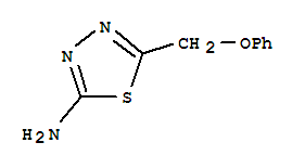 2-氨基-5-(苯氧基甲基)-1,3,4-噻二唑