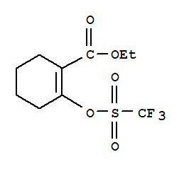 2-(三氟甲基磺酰氧)环己-1-烯甲酸乙酯