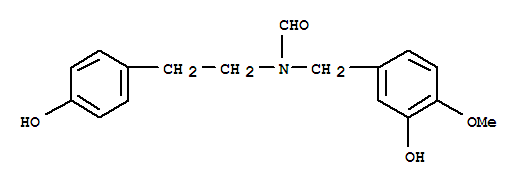 N-(3-羟基-4-甲氧基苄基)-N-[2-(4-羟基苯基)乙基]甲酰胺
