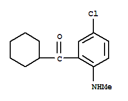 2-甲氨基-5-氯苯基环己甲酮