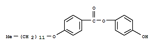 4-羟基苯基4-(十二基氧基)苯甲酸盐