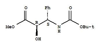 (2R,3S)-N-叔丁氧羰基-3-苯基异丝氨酸甲酯