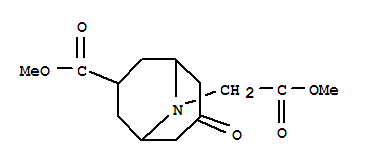 3-甲氧羰基-7-羟基-9-氮杂二环3,3,1壬烷-9-乙酸甲酯