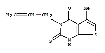 3-烯丙基-2-巯基-5-甲基噻吩并[2,3-d]嘧啶-4(3H)-酮