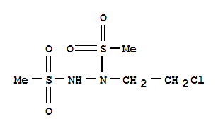 1,2-双(甲基磺酰基)-1-(2-氯乙基)肼