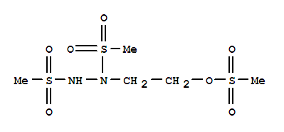 2-[1,2-二(甲基磺酰基)肼基]乙基甲烷磺酸酯
