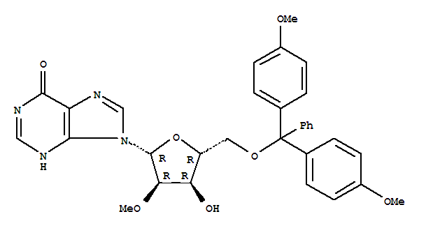 5'-O-[二(4-甲氧基苯基)苯基甲基]-2'-O-甲基肌苷