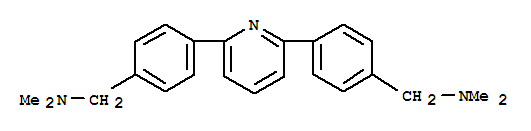1-[4-[6-[4-(二甲基氨基甲基)苯基]吡啶-2-基]苯基]-N,N-二甲基甲胺