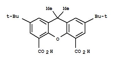 2,7-二叔丁基-9,9-二甲基呫吨-4,5-二羧酸