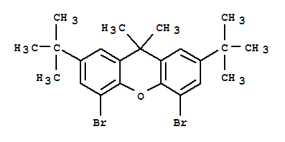 4,5-二溴-2,7-二叔丁基-9,9-二甲基呫吨