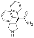 (S)-alpha,alpha-二苯-3-吡咯烷乙酰胺