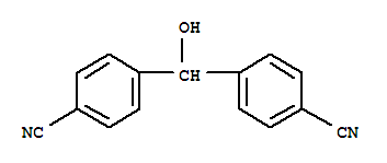 双(4-氰基苯基)甲醇; 4-[alpha-(4-氰基苯基)羟甲基]苯甲腈