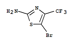 5-溴-4-(三氟甲基)噻唑-2-胺