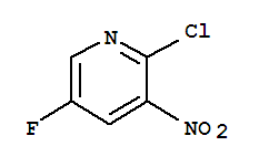 2-氯-3-硝基-5-氟吡啶