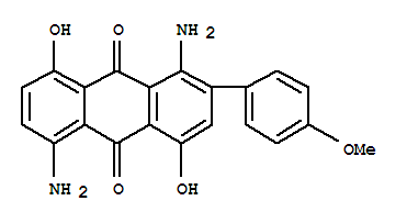 1,5-二氨基-4,8-二羟基-2-(4-甲氧基苯基)蒽醌