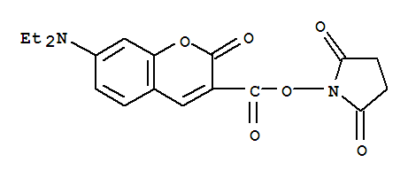 7-(二乙胺基)-2-氧代-2-苯并吡喃-3-羧酸N-琥珀酰亚胺酯